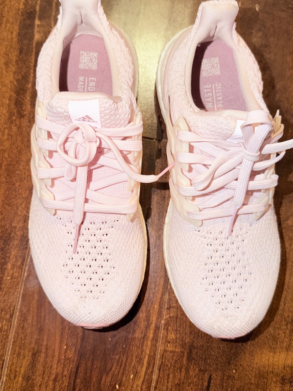 adidas Women's Light Pink Athletic Running Shoes